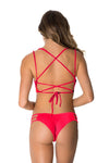 Cruz Bikini Set in Red